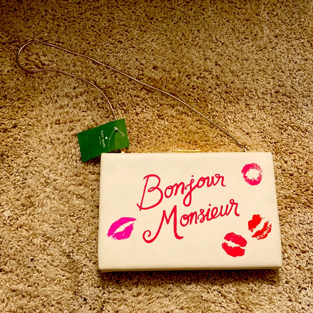 New With Tags Bonjour Monsieur Kate Spade Bag